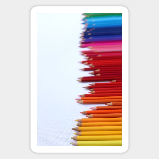 Colored Pencils Sticker by pinkal